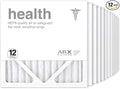 AIRx Filters 12x12x1 Air Filter MERV 13 Pleated HVAC AC Furnace Air Filter, Health 12-Pack, Made in the USA
