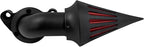 Air Cleaner Motorcycle CNC Spike Air Intake Filter Kit Fit for Harley Sportster XL Iron 883 1200 2004-2022 (Black)
