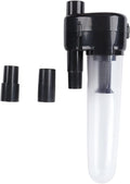 Vacuum Cleaner Dust Collector Filter, ABS Material with 2pcs Connectors for 32mm 34.5mm Hoses - Motor Protection, Easy Installation, Durable and Washable for Workshop Use