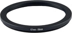 67mm Lens to 58mm Camera Lens Adapter 67mm to 58mm Step Down Ring Adapter Ring for All Brands of UV ND CPL, with Premium Lens Wiping Cloth 2 Pack (67mm-58mm)