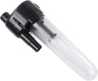 Vacuum Cleaner Dust Collector Filter, ABS Material with 2pcs Connectors for 32mm 34.5mm Hoses - Motor Protection, Easy Installation, Durable and Washable for Workshop Use