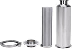 DERNORD 2 Inch Tri-Clamp Filter - SS304 Sanitary Fittings Inline Straight Strainer with 200 Mesh Stainless Screen
