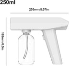 Atomizer Sprayer Handheld - 250ml Mist Spray Cleaner, Rechargeable Electric Unit with Grip, Compact Dust Remover with Ease, Indoor Functional Design, Supplies for Furniture, Toys, Outdoor