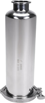 DERNORD 2 Inch Tri-Clamp Filter - SS304 Sanitary Fittings Inline Straight Strainer with 200 Mesh Stainless Screen