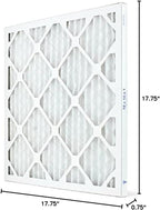 AIRX WICKED CLEAN AIR. 18x18x1 Air Filter MERV 13 Pleated HVAC AC Furnace Air Filter, Health 6-Pack, Made in the USA