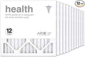 AIRx Filters 14x14x1 Air Filter MERV 13 Pleated HVAC AC Furnace Air Filter, Health 12-Pack, Made in the USA