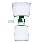 500ml Vacuum Filtration System, Disposable Sterile Vacuum Filter Units with CA Membrane, 0.22μm Pore Size, 90mm Diameter for Laboratory, Chemistry, Graduated, Individually Wrapped, Pack of 1