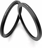 95 to 82mm Metal Step Rings, 95mm to 82mm Step Down Ring Filter Ring Adapter for 95mm Camera Lens & 82mm UV CPL ND Filters Hoods Caps LingoFoto