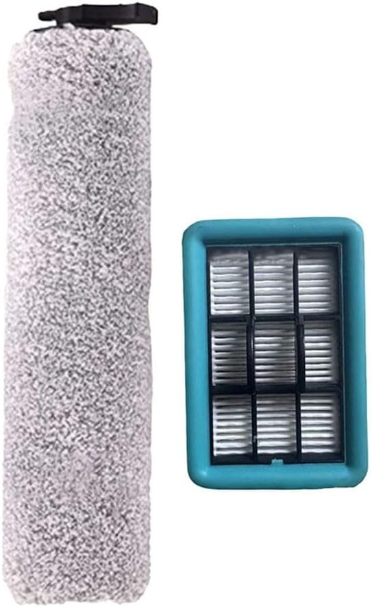 Floor Scrubber Roller Brush Filter for Bissell HF2 3845N 3831 Wet Dry Vacuum Cleaner Replacement Parts Cleaning Accessories 1.4x2.3x3.7 Inch(Rolling brush)