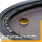 NiSi JetMag Pro 1-5 Stops True Color Variable ND 82MAG Magnetic Filter (JetMag Adaptor Required)