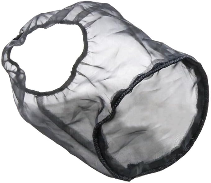 Universal Air Filter Cover, Air Filter Wrap for Motorcycle Car Air Intake Filter Protective Cover Dustproof Waterproof Universal Accessories (Filter S), Pack of 6