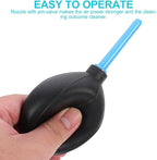 DECHOUS 4pcs Camera Dust Cleaner Air Blower Compressor for DSLR Sensor Lens Filter Cleaning, Portable Squeeze Ball Pump Dust Removal Tool for Photography Equipment