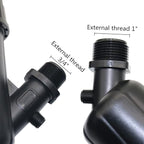 Durable Multi-Size Y Strainer 3/4 to 1 - Inline Mesh Filter for Farm Equipment & Garden Hose Water Treatment(1")