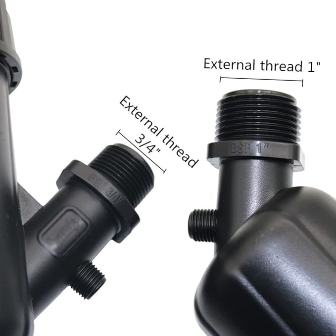 Durable Multi-Size Y Strainer 3/4 to 1 - Inline Mesh Filter for Farm Equipment & Garden Hose Water Treatment(3/4")