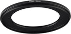 77mm to 55mm Step Up Ring Filter Adapter Black Metal Step up Adapter Rings Compatible with All Brand UV CPL ND Camera Lens Filter Step Down Ring (77mm-55mm)