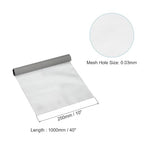 PATIKIL 40" L x 10" W Woven Wire Mesh, 400 Mesh 316L Stainless Steel Air Vent Filter Screen for Window Security Vent Cover Filtration Animals Fence