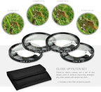 49mm Close-Up Filters (+1, +2, +4 and +10 Diopters) for Canon EOS R10, EOS R50, EOS R100 with 18-45mm, EOS M6, EOS M6 II, EOS M50, EOS M50 Mark II, EOS M100, EOS M200 Cameras with 15-45mm Lens