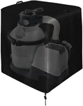 Cover for Pool Pump Filter Sand Cylinder Sunscreen Anti-UV Ground Enclosure Catcher for Swimming Shed Deck Pond(33x24x33 inch)