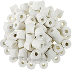Aquarium Ceramic Ring 420g Bio Ceramic Media Ring for Aquarium Filter Replacement Biological Material Remover for Aquarium Fish Tank Pond Filter