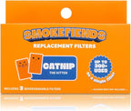 3 Pack Replacement Filters | Discreet HEPA & Carbon Filtration | Biodegradable & Up to 300+ Uses (Catnip Kitten) | Packaging May Vary