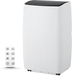 Portable Air Conditioners, 12000 BTU Portable AC for Rooms Up to 550 Sq.Ft. 3-In-1 Portable AC with Fast Cooling, Dehumidifier & Three Speed Fan, 24H Timer/Remote Control/Ultra Quiet, Black Top