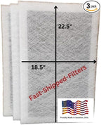 Fast-Shipped-Filters 3 Pack 20x25 Replacement Filter Pads Compatible with Dynamic Air Cleaner 20x25 Refill White