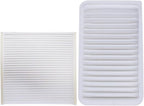 Engine and Cabin Air Filter 17801-20040 87139-33010 Replacement For Camry 2002-2006, Sienna 2004-2010, Solara 2004-2010, Lexus models ES300, ES330, RX330,RX350