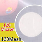 Fine Filter Mesh Nylon Fabric, Recycling Screens for Kitchen Filtration Food Wine 80-500 Mesh(120mesh 120micron,1x1 meter)