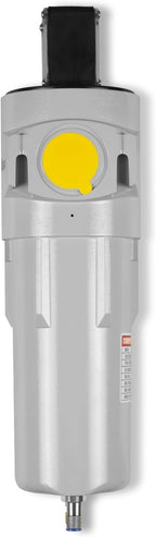 127 CFM Compressed Air Oil-Water Separator Precision Filter,1μm,Oil Content 1ppm, With Auto Drain, Pressure Gauge,Recommended for use with M30AC230,M30AC460,Model CAF301
