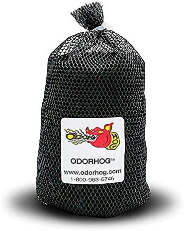 OdorHog Vent Stack Pipe Filter 4 Sizes, Black ABS with Mushroom Cap, Removes Outdoor Septic and Sewer Odors (3.0-inch)