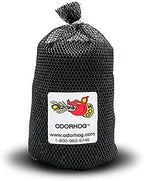 OdorHog Vent Stack Pipe Filter 4 Sizes, Black ABS with Mushroom Cap, Removes Outdoor Septic and Sewer Odors (1.5-inch)