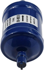 Refrigerant Filter Dryer Liquid Line Filter Drier 3/8 IN Sweat SDML-083S Compatible with HFC CFC HCFC Straight Cool Air Conditioner From 1 to 5 Tons, Widely use in Refrigeration and Heating Systems