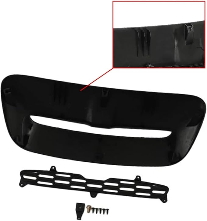 51132756095 51132757694 51232752275 Compatible For Mini And Cooper S R55 R56 R57 R58 R59 2007-2013 Hood Air Intake Vent Scoop Kit(Chrome)