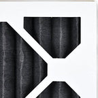 AIRx ODOR 16x25x1 MERV 7 Carbon Pleated Air Filter - Made in the USA - Box of 6