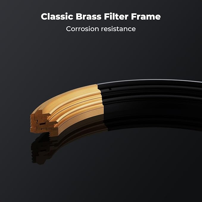 K&F CONCEPT 72mm Variable ND2-32 ND Lens Filter & Circular Polarizing Filter 2-in-1 for Camera Lens, Waterproof Scratch Resistant 36 Multi-Coated Lens Filter (Nano-X PRO Series)