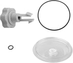 FABULETTA SF80110-1 Leaf Trap Cover Lid with O-Ring and Valve for Intex 12 Inch Sand Filter Pump Pool Equipment Replacement Parts