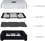 IFCASE Desktop Dust, Air Filter Stand for Mac Mini 2010-2023 M1 M2 Pro, Mac Studio M1 M2 Max/Ultra (Black)