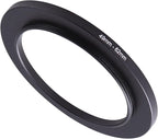 49-62mm Step-Up Ring Adapter, 49mm to 62mm Step Up Filter Ring for 49mm Lens Mount 62mm for DSLR Lenses and ND UV CPL IR Filters （49-62mm）