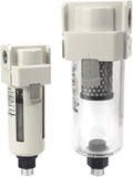 Vacuum Water Droplet Separator Pipeline Filter AMJ AMJ3000-03B AMJ4000-04B-C 1Pcs(AMJ3000-03B-C)