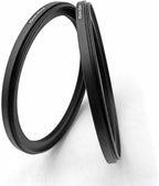 95 to 82mm Metal Step Rings, 95mm to 82mm Step Down Ring Filter Ring Adapter for 95mm Camera Lens & 82mm UV CPL ND Filters Hoods Caps LingoFoto