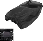 Black Air Intake Filter Sock Cover, Air Cleaner Protective Cover, Motorcycle Waterproof Air Filter Rain Sock Dustproof Protective Cover Fit for Harley (Size L)
