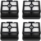 Scrubber Wiper Filter Soft Brush Wet and Dry Vacuum Cleaner Spare Part，Compatible for Dreame， M13 / H13 Accessories(FILTER-4PCS)