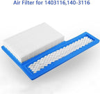 122-0836 Oil Filter 140-3116 Air Filter for Cummins Onan 5500 7000 RV Generators HGJAA HGJAB HGJAC Marquis Gold/RV QG Marquis Platinum QG EFI-Oil Change Kit