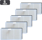 Washable HEPA Filters For Uninell UR3 Robot Vacuum Cleaner, Filter Paper Captures Fine Dust, Sturdy And Long-Lasting, Helps Keep Air Fresh And Floors Hygienic(10 PACK)