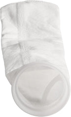 Filter Bag PP Non-Woven for Treatment, 25µm 50µm 100µm 150µm, Reusable Thermal Fixed Wool Monofilament Fabric, White Ø 105 mm x 380 mm(150µm-1pc)