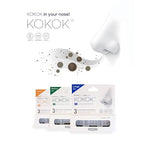3-Ply Nose Filter Reusable Breathable Nasal Plugs Air Filteration for Dust, Pollution, Block Cold Air - Pack of 3 (Large)