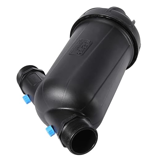Gardening Filter Irrigation Filter Y Type Mesh Drip Irrigation Filtration Equipment for Greenhouse Agricultural Farm Garden Plastic MNPT 2in DN50 120mesh (Large (Overweight))