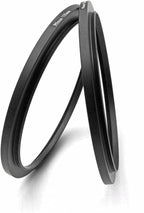 Metal Step Up Ring, 95mm to 105mm 95-105mm Step Rings 2 Pieces Step-Up Lens Adapter Ring for Canon Nikon Sony Camera Lens LingoFoto