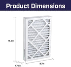 4 Pack 5-Micron Outer Air Filter Replacement Compatible with WEN 3410/ POWERTEC AF4000/ Shop Fox W1830/ Grizzly G0738 Air Filtration System. Compared to Part 90243-027-2