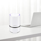 Air Purifier Small Portable Air Cleaner for Bedroom with HEPA Filter, Upgraded Low Noise Home Air Purifiers (White)